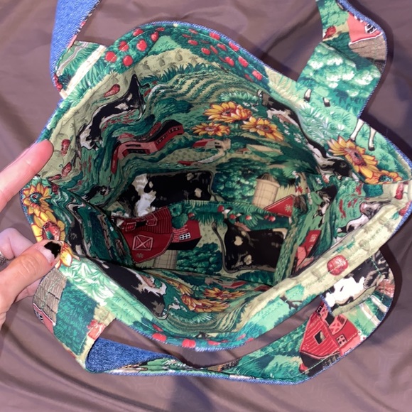 Wrangler denim farm tote - Picture 4 of 6